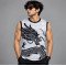 Ristrock Men's All Over Printed Polyester T-Shirt FP-D1747