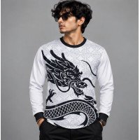 Ristrock Men's All Over Printed Polyester T-Shirt FP-D1747