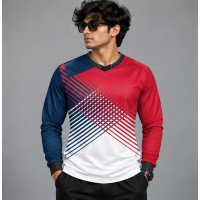 Ristrock Men's All Over Printed Polyester T-Shirt FP-D1748