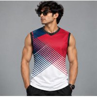 Ristrock Men's All Over Printed Polyester T-Shirt FP-D1748