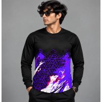 Ristrock Men's All Over Printed Polyester T-Shirt FP-D1749