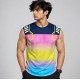 Ristrock Men's All Over Printed Polyester T-Shirt FP-D1751