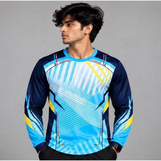 Ristrock Men's All Over Printed Polyester T-Shirt FP-D1753