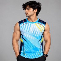 Ristrock Men's All Over Printed Polyester T-Shirt FP-D1753