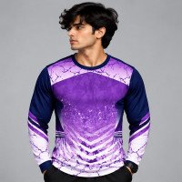 Ristrock Men's All Over Printed Polyester T-Shirt FP-D1754
