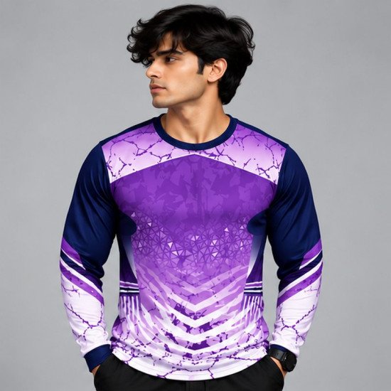 Ristrock Men's All Over Printed Polyester T-Shirt FP-D1754