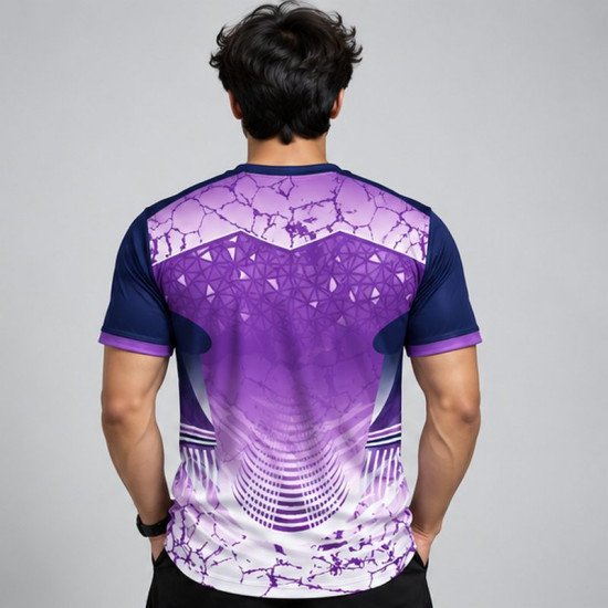 Ristrock Men's All Over Printed Polyester T-Shirt FP-D1754