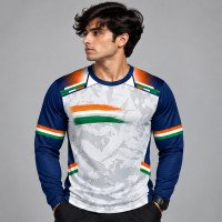 Ristrock Men's All Over Printed Polyester T-Shirt FP-D1755