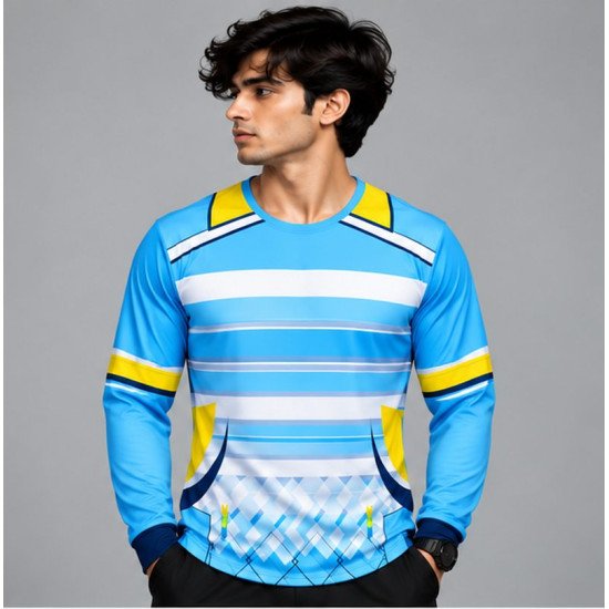 Ristrock Men's All Over Printed Polyester T-Shirt FP-D1756