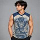 Ristrock Men's All Over Printed Polyester T-Shirt FP-D1757
