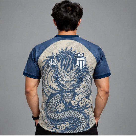 Ristrock Men's All Over Printed Polyester T-Shirt FP-D1757
