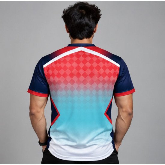 Ristrock Men's All Over Printed Polyester T-Shirt FP-D1758