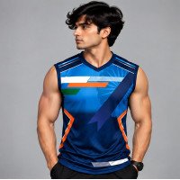 Ristrock Men's All Over Printed Polyester T-Shirt FP-D1760