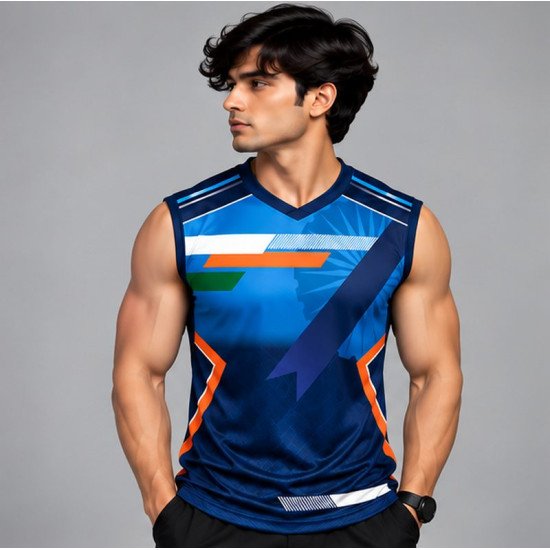 Ristrock Men's All Over Printed Polyester T-Shirt FP-D1760