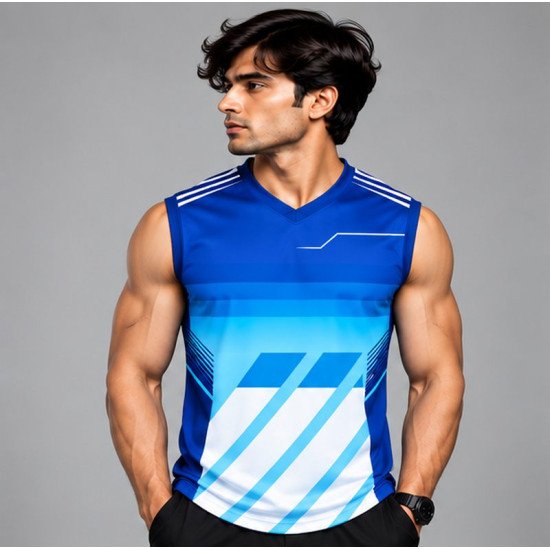Ristrock Men's All Over Printed Polyester T-Shirt FP-D1762