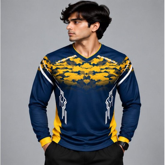 Ristrock Men's All Over Printed Polyester T-Shirt FP-D1764