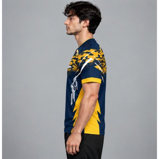 Ristrock Men's All Over Printed Polyester T-Shirt FP-D1764