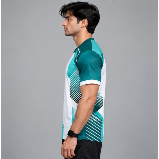 Ristrock Men's All Over Printed Polyester T-Shirt FP-D1765