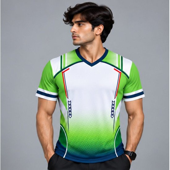 Ristrock Men's All Over Printed Polyester T-Shirt FP-D1766