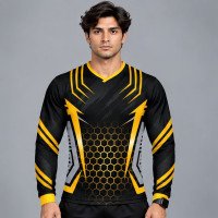 Ristrock Men's All Over Printed Polyester T-Shirt FP-D1767