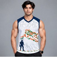 Ristrock Men's All Over Printed Polyester T-Shirt FP-D1770