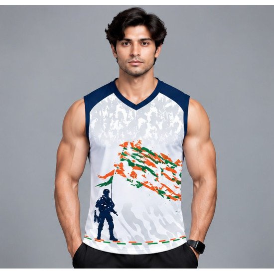 Ristrock Men's All Over Printed Polyester T-Shirt FP-D1770