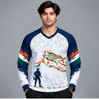 Ristrock Men's All Over Printed Polyester T-Shirt FP-D1770