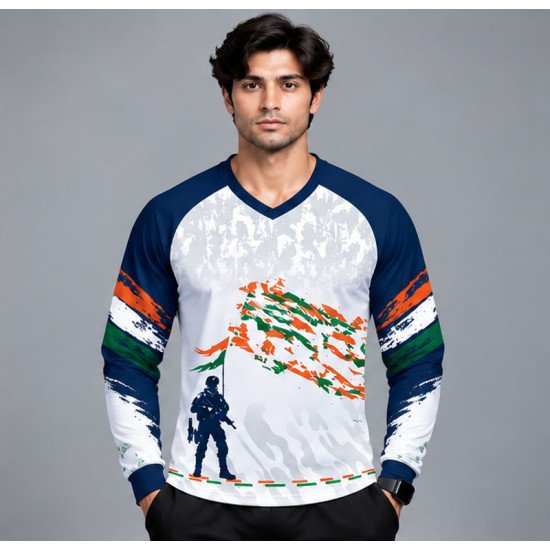 Ristrock Men's All Over Printed Polyester T-Shirt FP-D1770