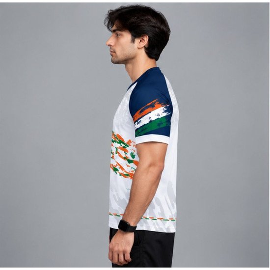 Ristrock Men's All Over Printed Polyester T-Shirt FP-D1770