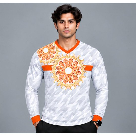 Ristrock Men's All Over Printed Polyester T-Shirt FP-D1771