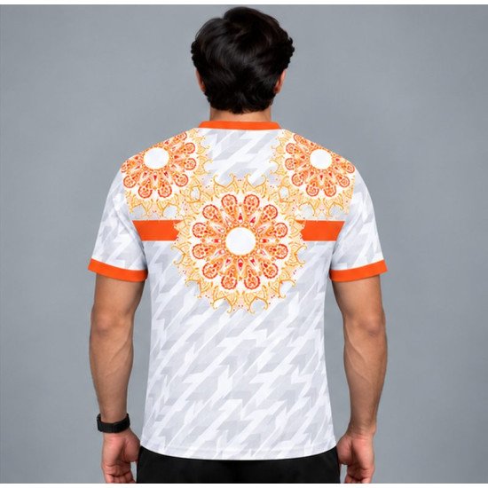 Ristrock Men's All Over Printed Polyester T-Shirt FP-D1771