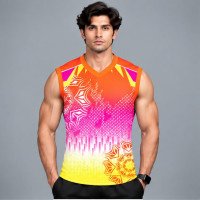 Ristrock Men's All Over Printed Polyester T-Shirt FP-D1772