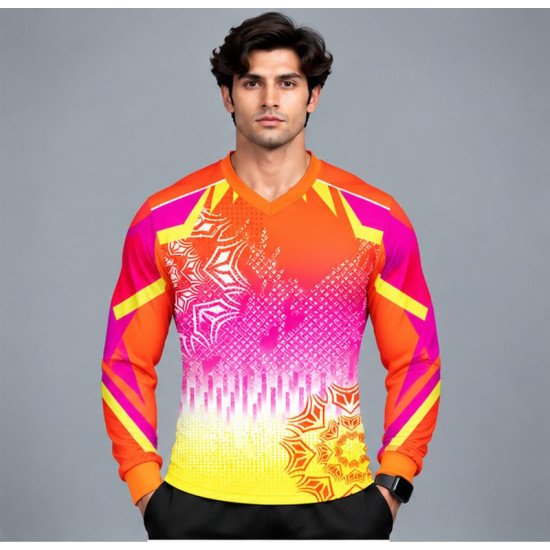 Ristrock Men's All Over Printed Polyester T-Shirt FP-D1772