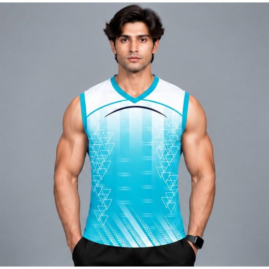 Ristrock Men's All Over Printed Polyester T-Shirt FP-D1773
