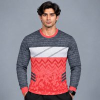 Ristrock Men's All Over Printed Polyester T-Shirt FP-D1774