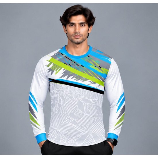 Ristrock Men's All Over Printed Polyester T-Shirt FP-D1775