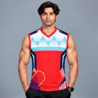 Ristrock Men's All Over Printed Polyester T-Shirt FP-D1776