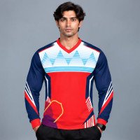 Ristrock Men's All Over Printed Polyester T-Shirt FP-D1776