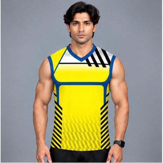 Ristrock Men's All Over Printed Polyester T-Shirt FP-D1777
