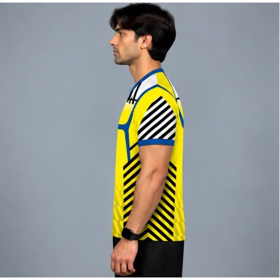 Ristrock Men's All Over Printed Polyester T-Shirt FP-D1777