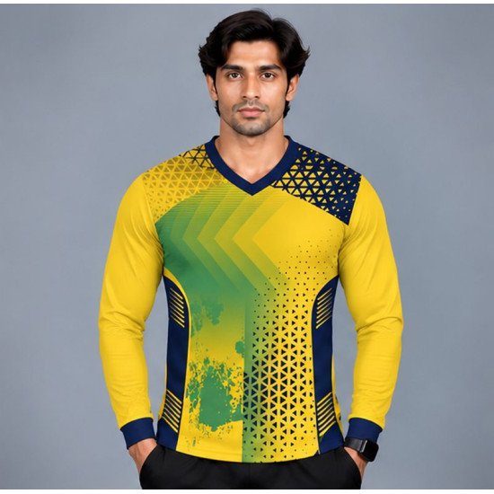 Ristrock Men's All Over Printed Polyester T-Shirt FP-D1779