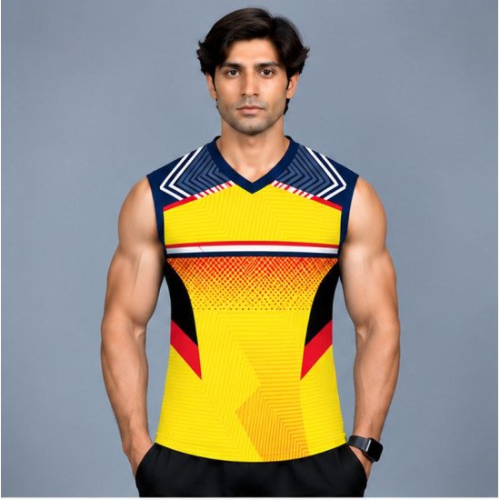 Ristrock Men's All Over Printed Polyester T-Shirt FP-D1781