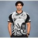 Ristrock Men's All Over Printed Polyester T-Shirt FP-D1782