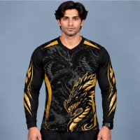 Ristrock Men's All Over Printed Polyester T-Shirt FP-D1783