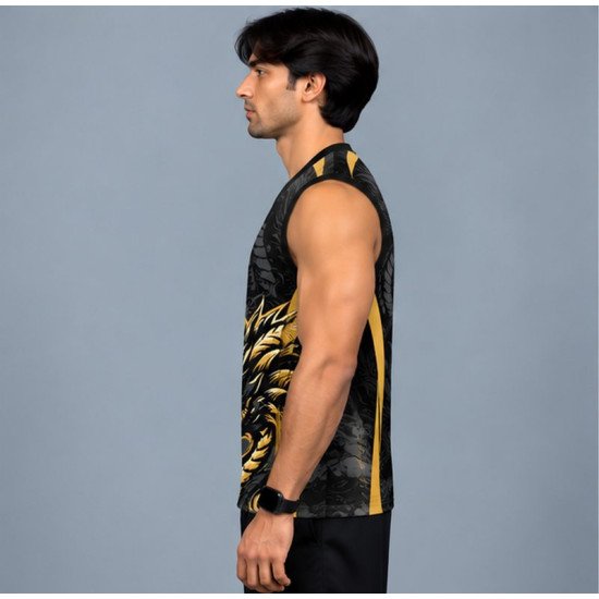 Ristrock Men's All Over Printed Polyester T-Shirt FP-D1783