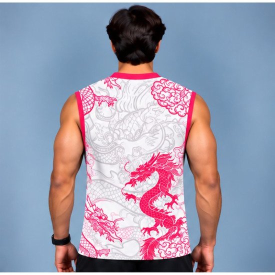 Ristrock Men's All Over Printed Polyester T-Shirt FP-D1784