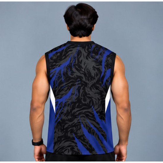 Ristrock Men's All Over Printed Polyester T-Shirt FP-D1786