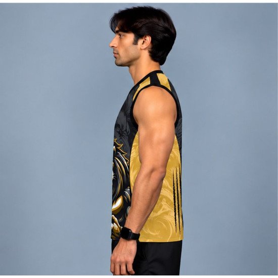 Ristrock Men's All Over Printed Polyester T-Shirt FP-D1787