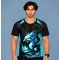 Ristrock Men's All Over Printed Polyester T-Shirt FP-D1788
