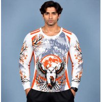 Ristrock Men's All Over Printed Polyester T-Shirt FP-D1789